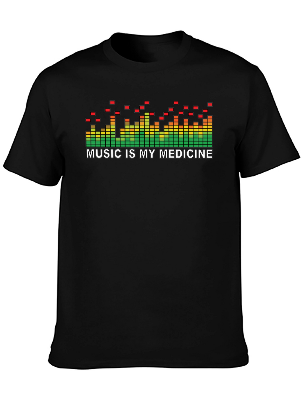 Music is My Medicine T-Shirt - Soundwave Graphic