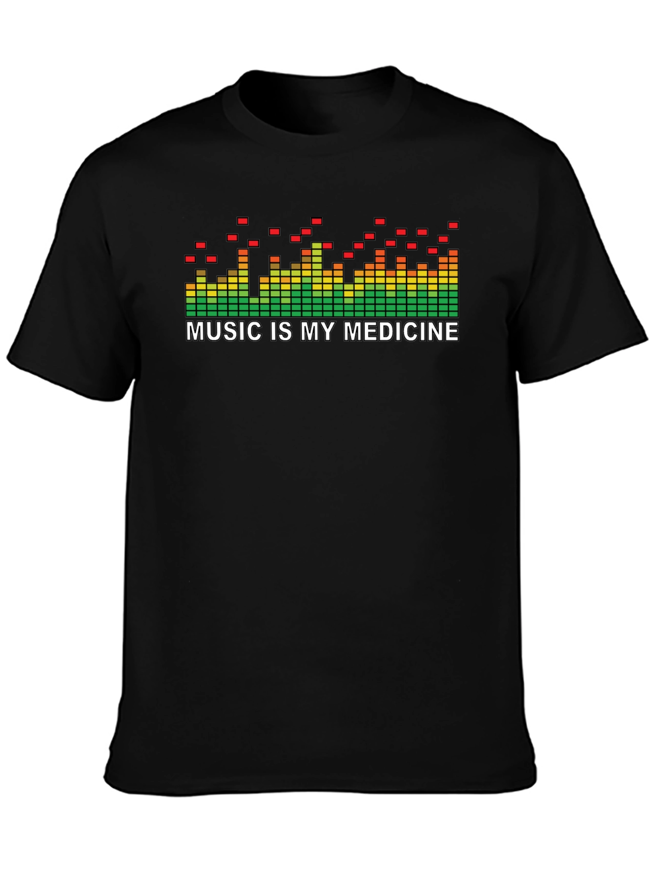 Music is My Medicine T-Shirt - Soundwave Graphic