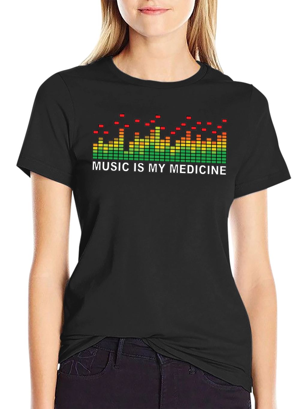 Music is My Medicine T-Shirt - Soundwave Graphic