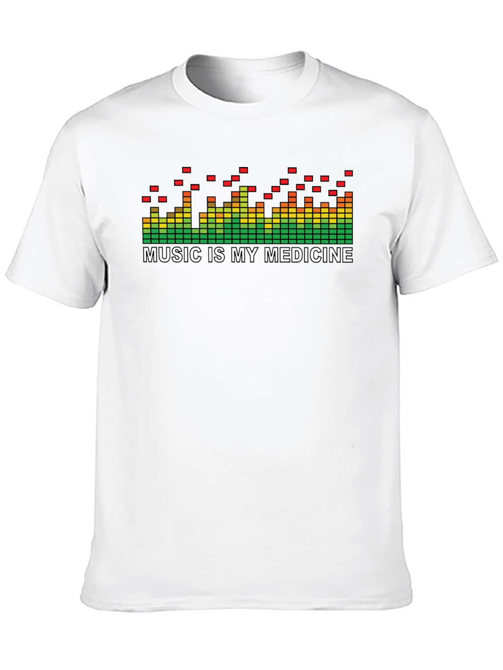 Music is My Medicine T-Shirt - Soundwave Graphic