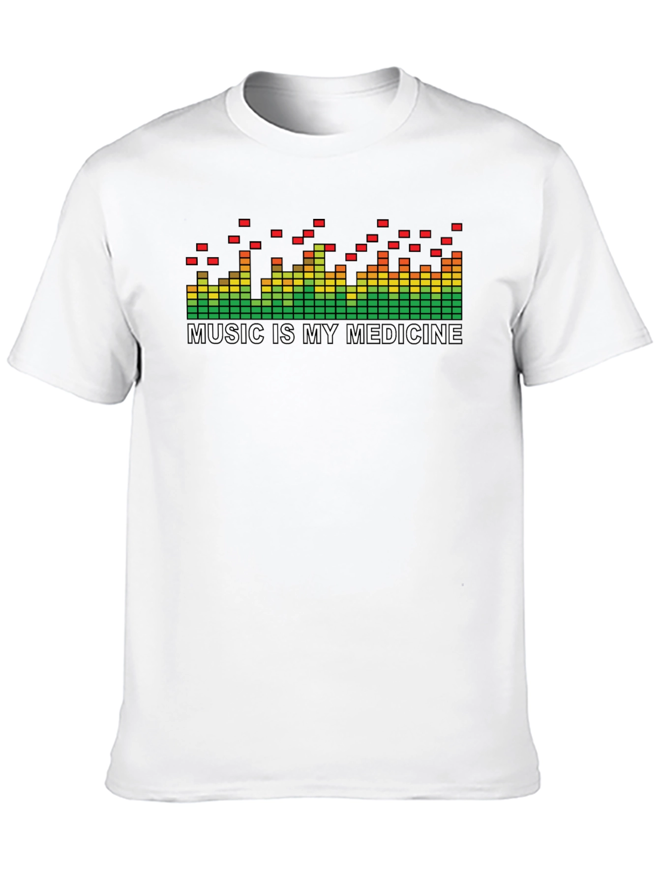 Music is My Medicine T-Shirt - Soundwave Graphic
