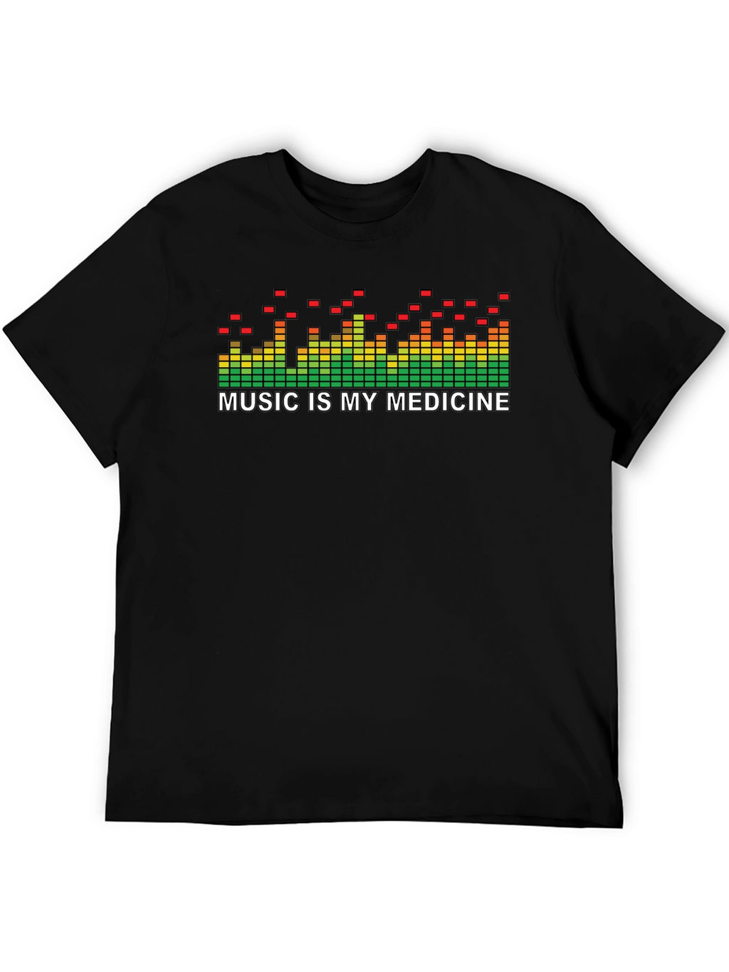 Music is My Medicine T-Shirt - Soundwave Graphic