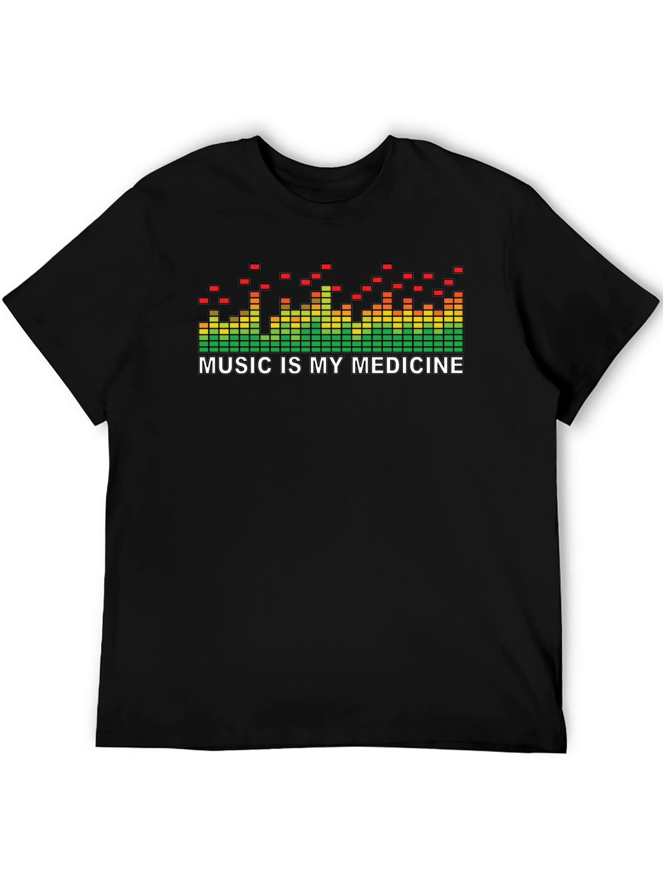 Music is My Medicine T-Shirt - Soundwave Graphic