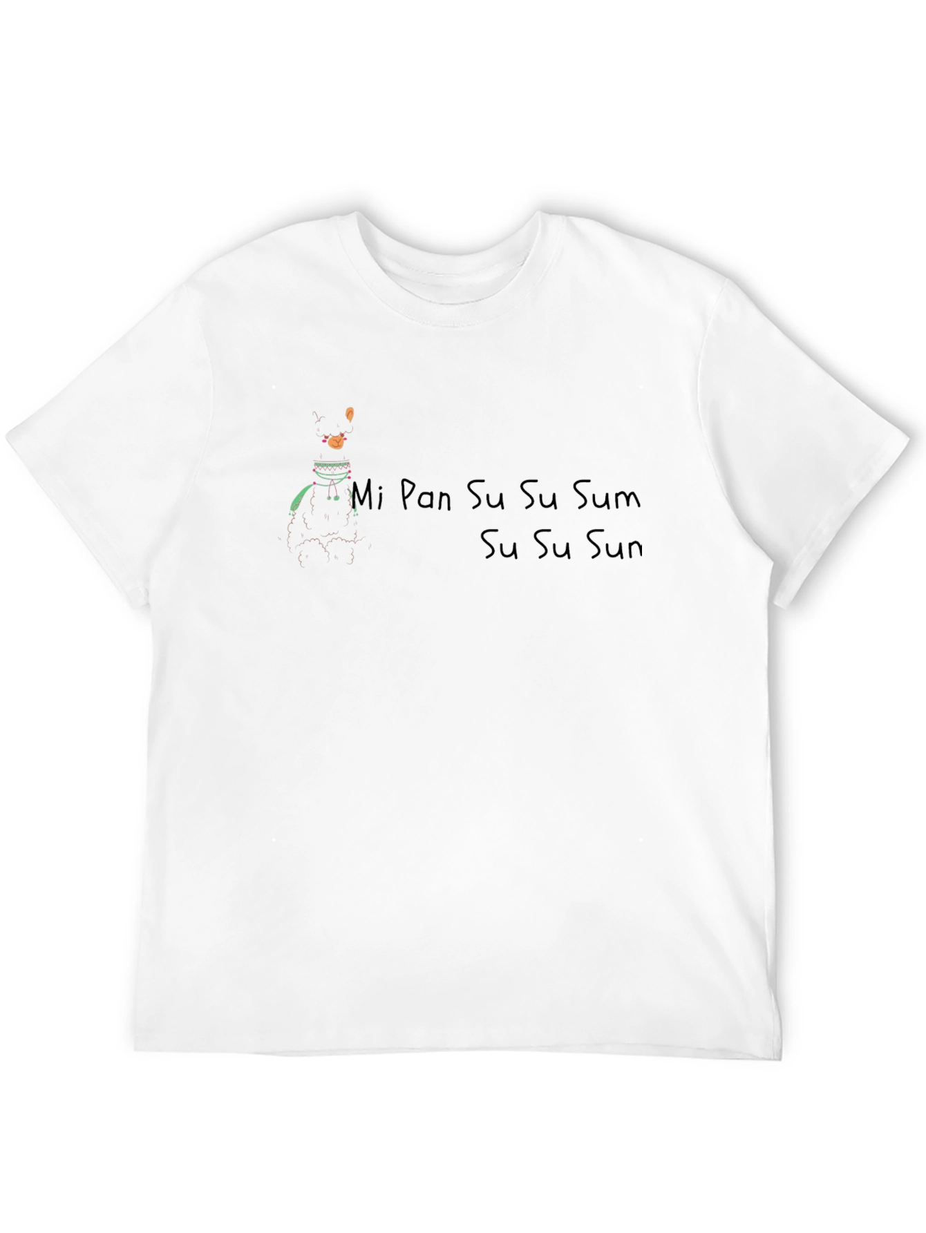 Mi Pan Su Su Sum Black T-Shirt