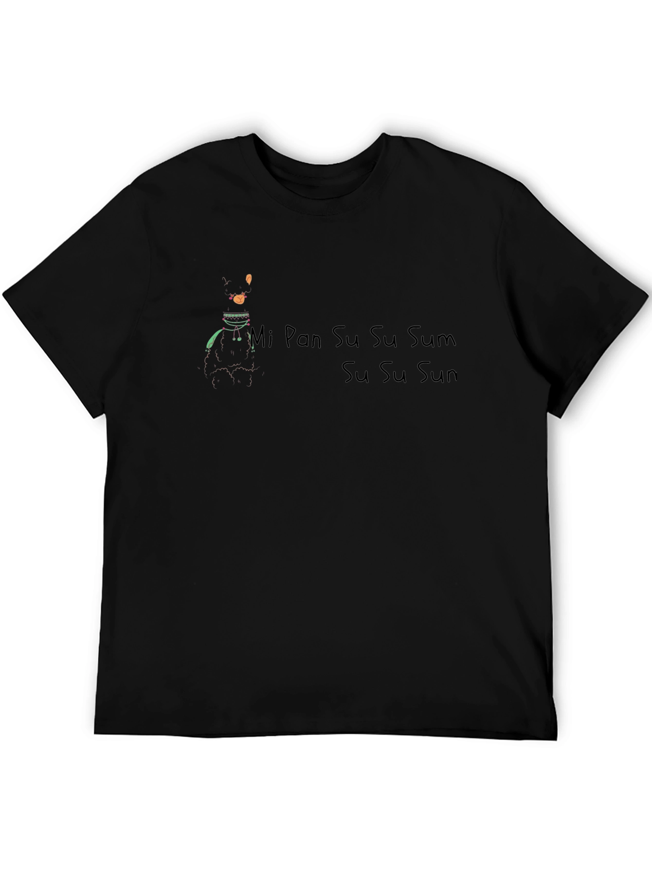 Mi Pan Su Su Sum Black T-Shirt