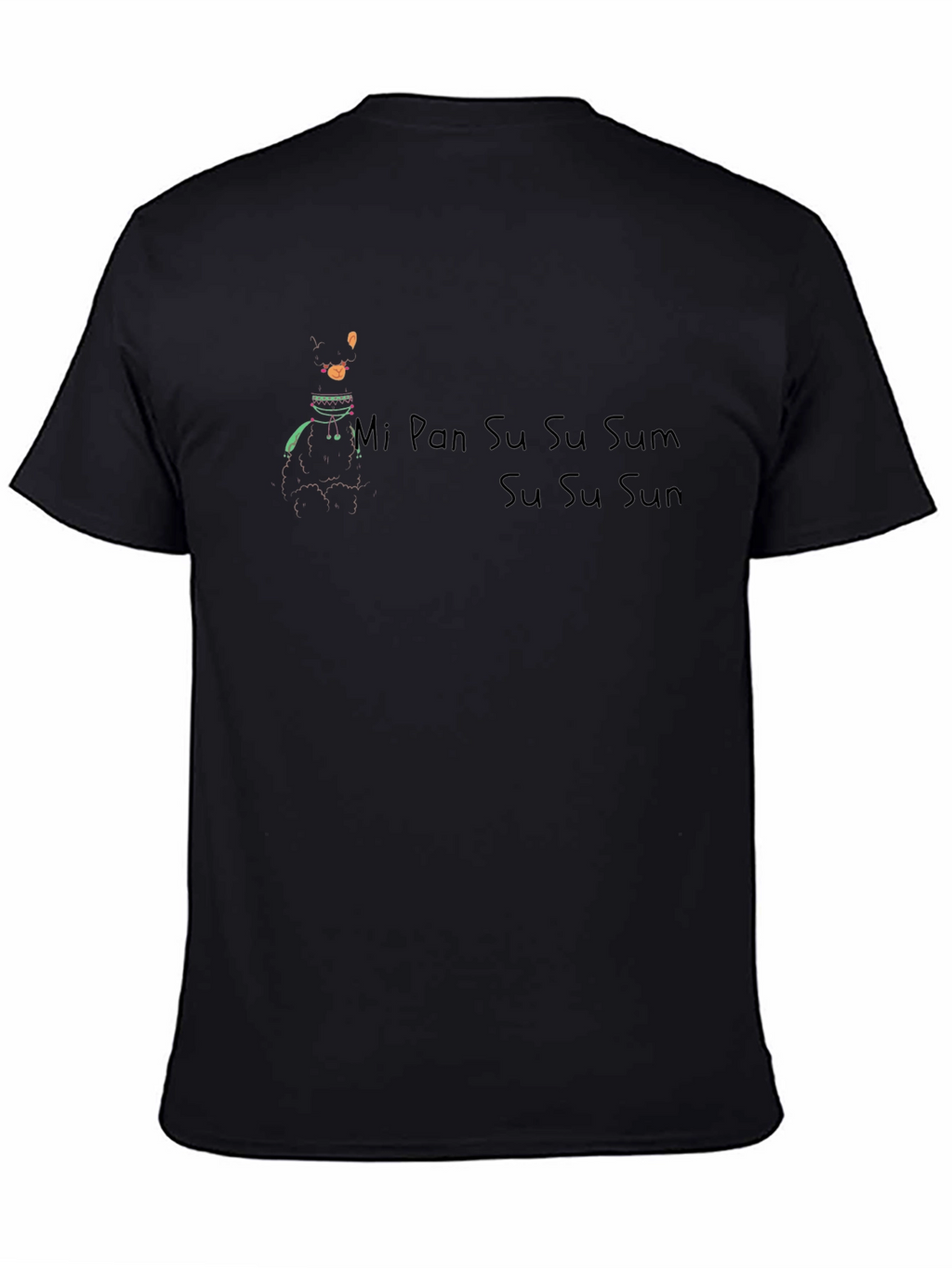 Mi Pan Su Su Sum Black T-Shirt