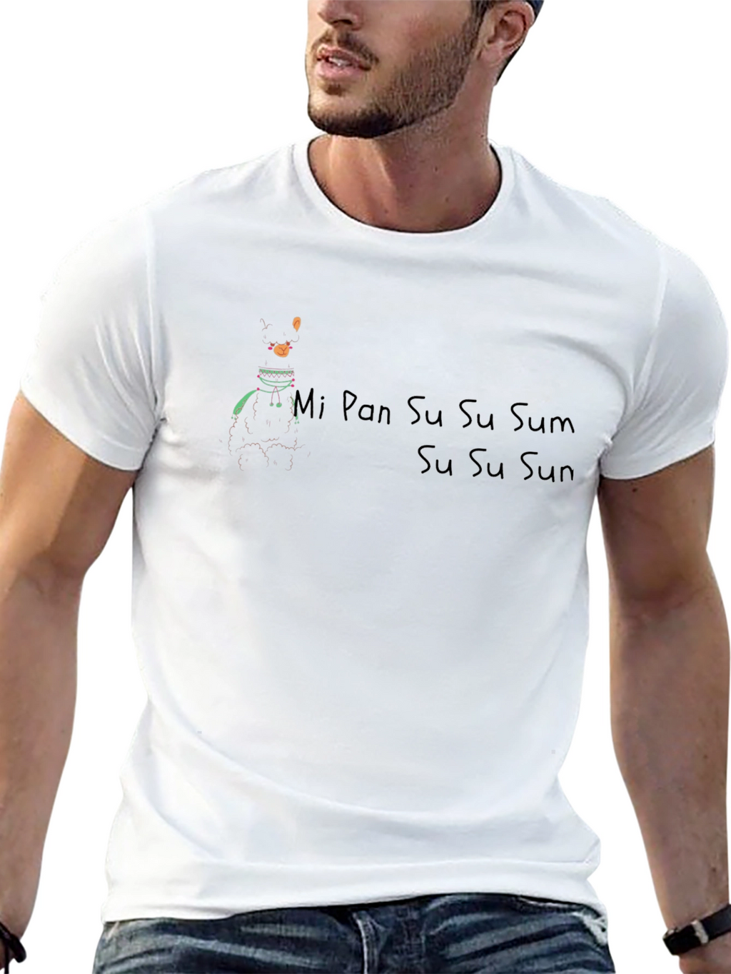 Mi Pan Su Su Sum Black T-Shirt