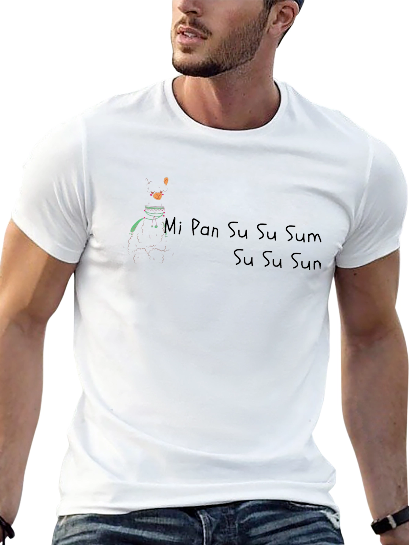 Mi Pan Su Su Sum Black T-Shirt
