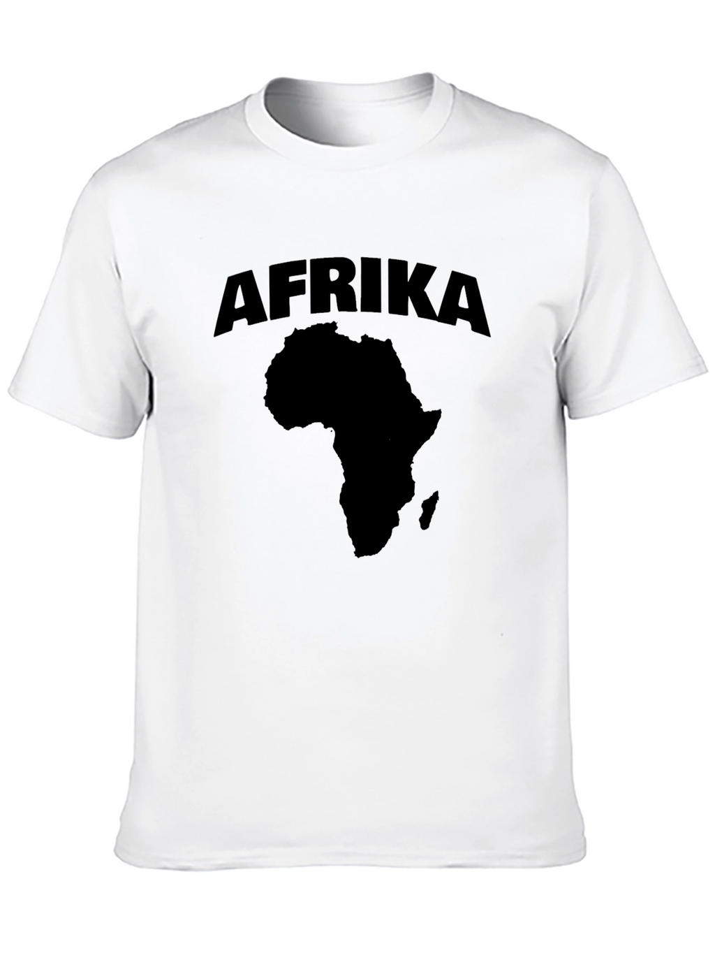 Afrika Graphic Tee - Black T-Shirt