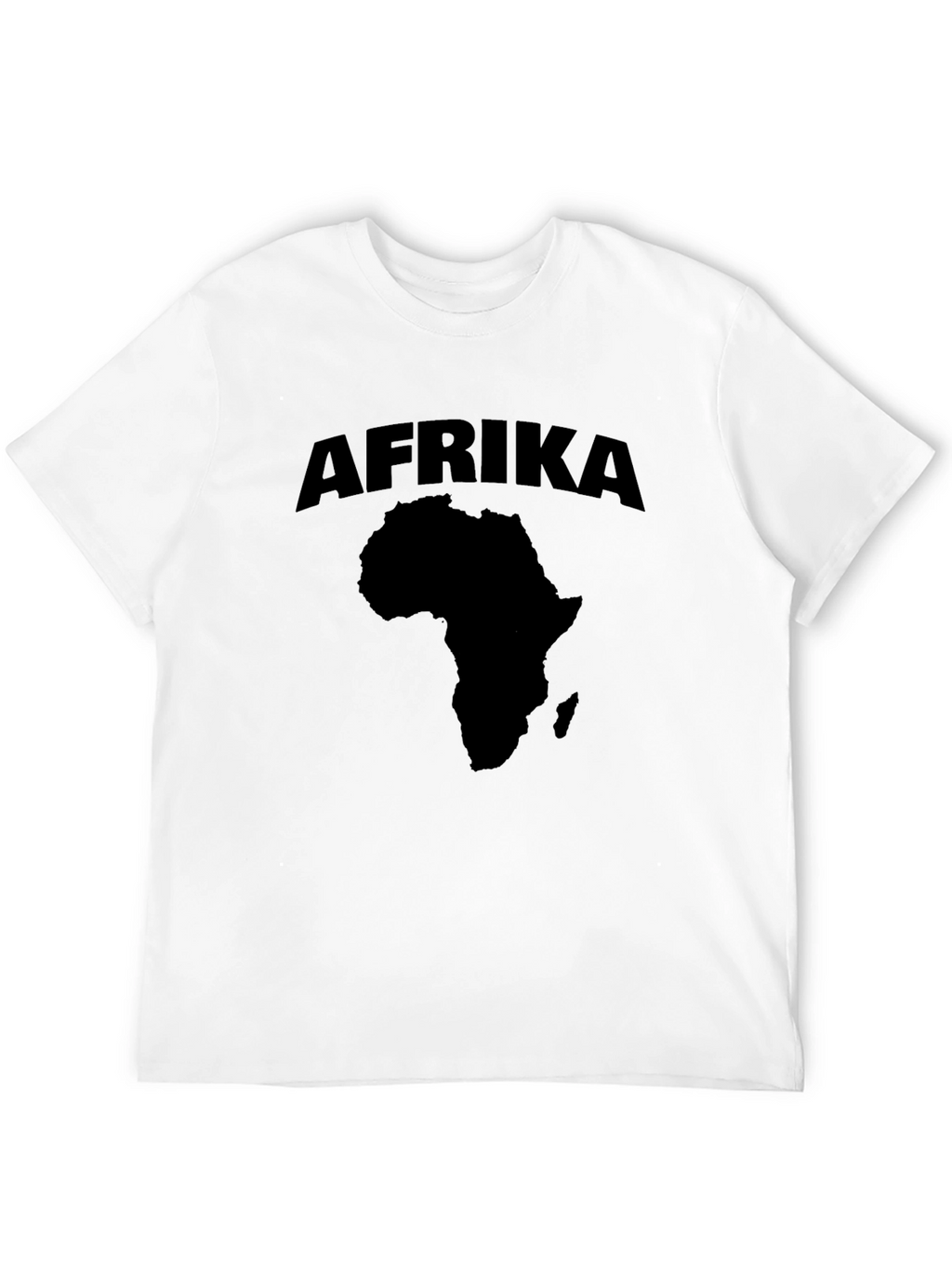 Afrika Graphic Tee - Black T-Shirt