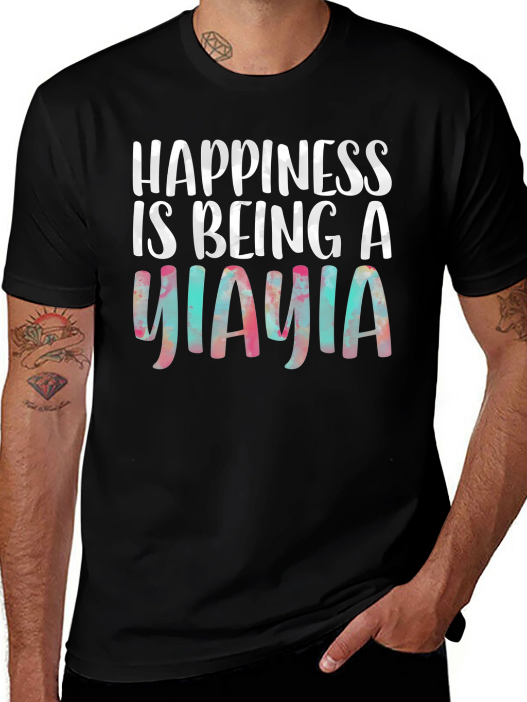 Happiness is Being a Yiayia T-Shirt