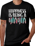 Happiness is Being a Yiayia T-Shirt