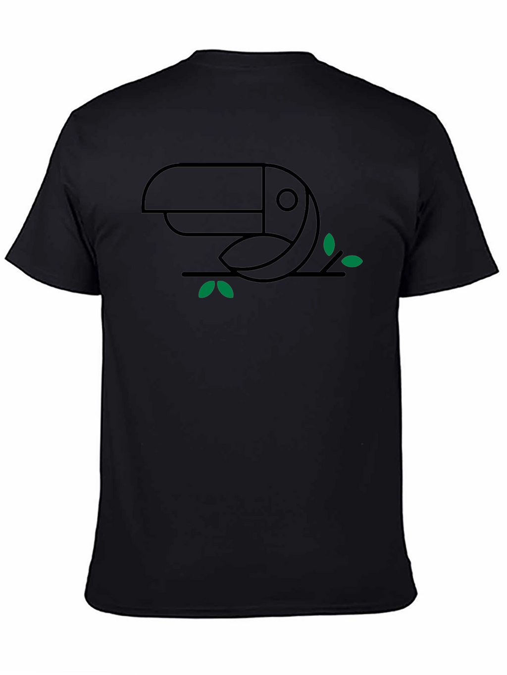 Toucan Graphic Tee - Minimalist Design