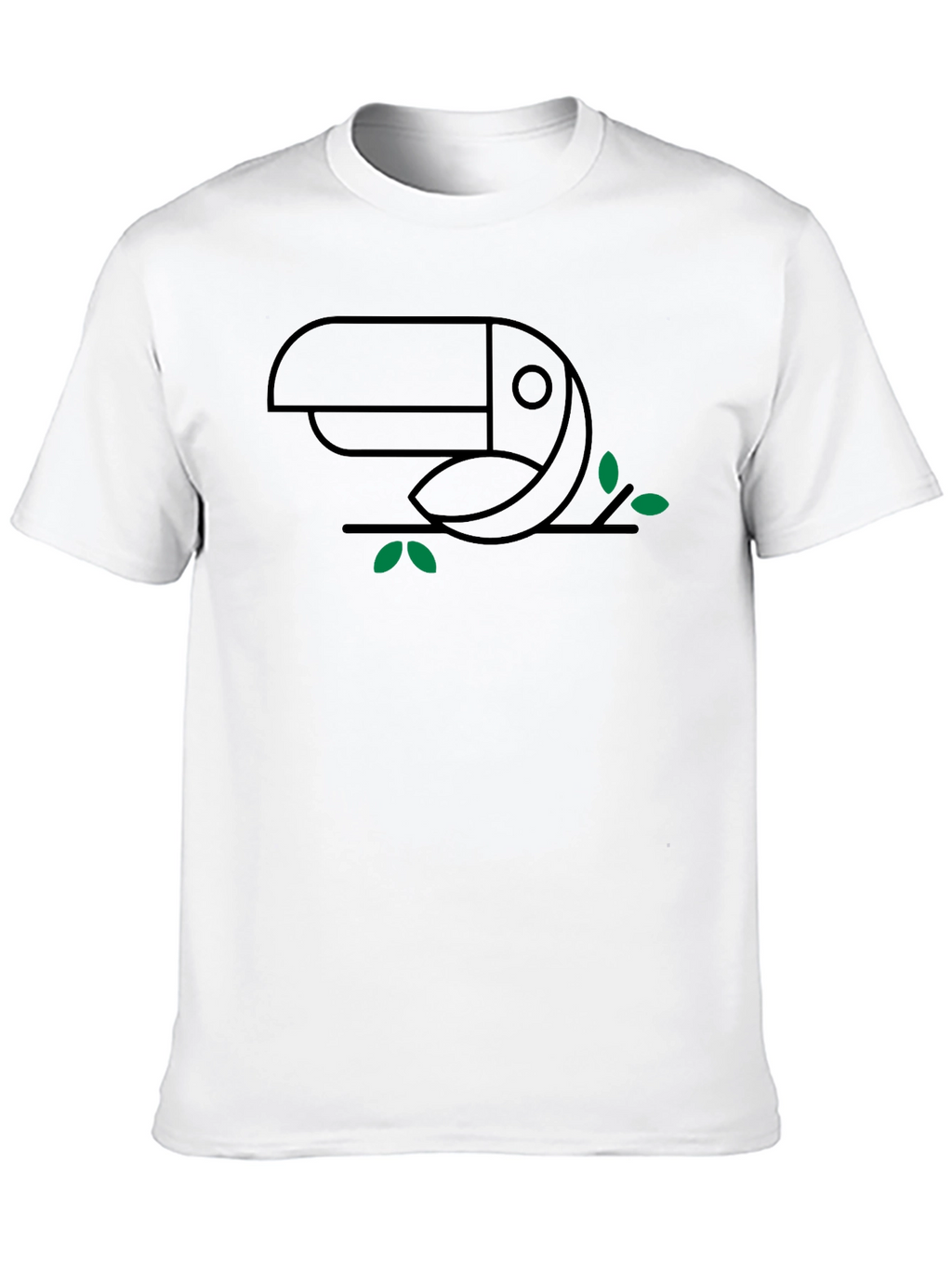 Toucan Graphic Tee - Minimalist Design