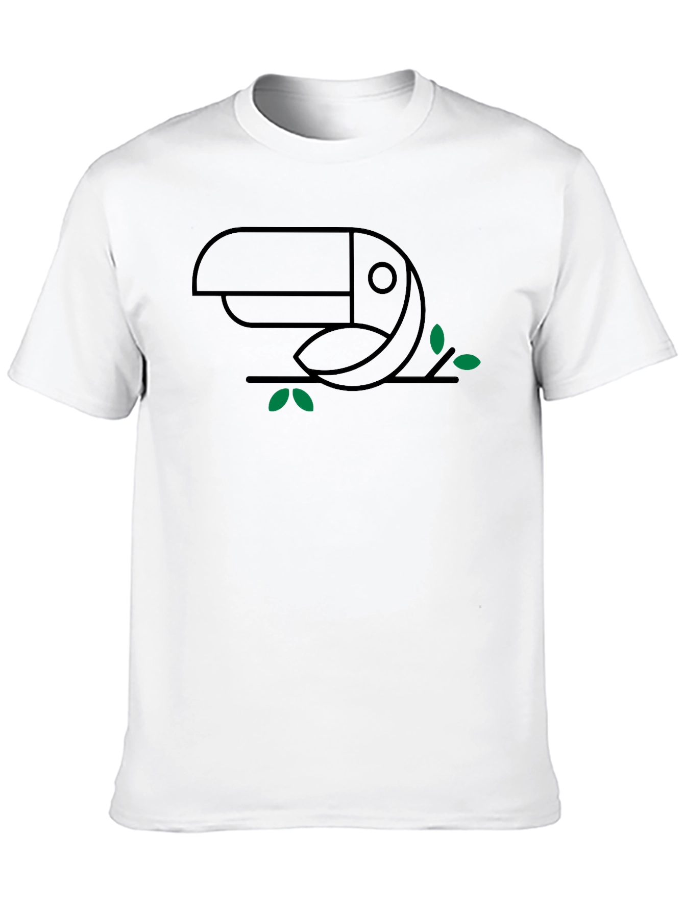Toucan Graphic Tee - Minimalist Design