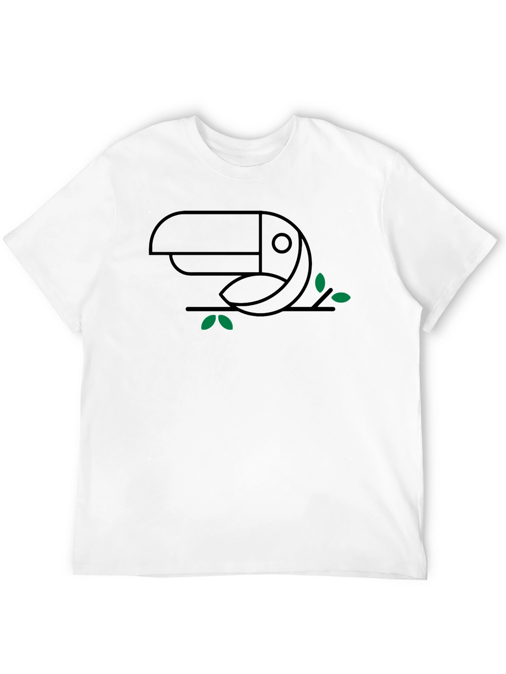 Toucan Graphic Tee - Minimalist Design