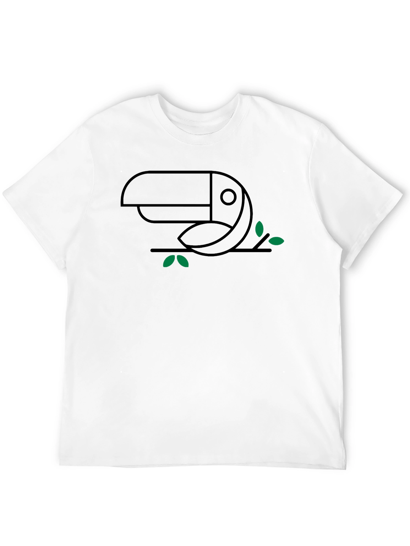 Toucan Graphic Tee - Minimalist Design