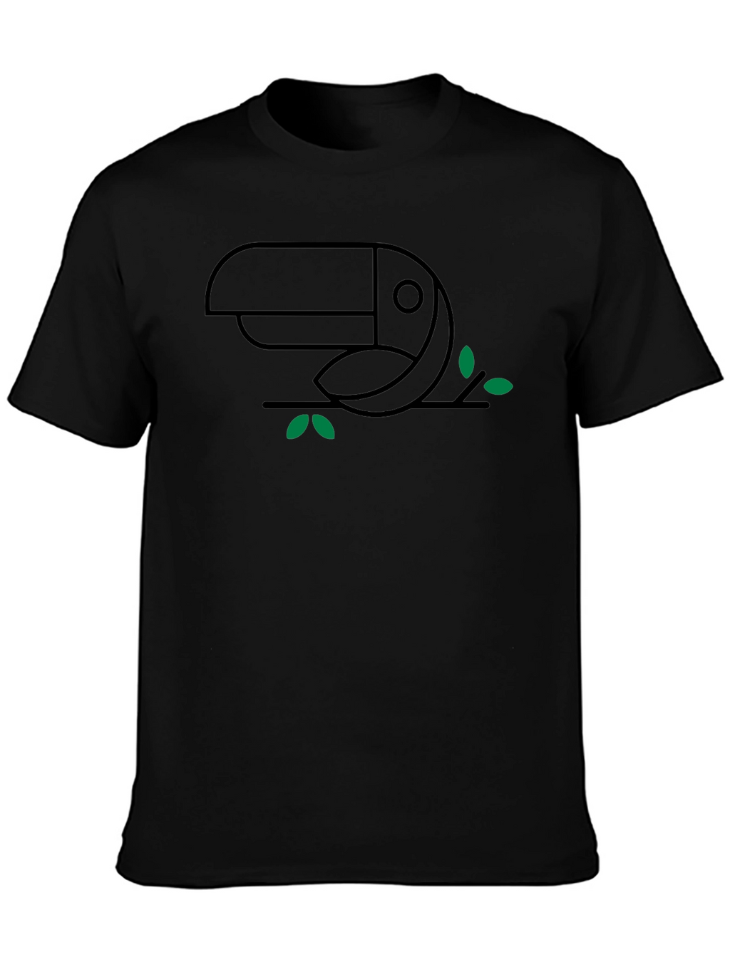 Toucan Graphic Tee - Minimalist Design