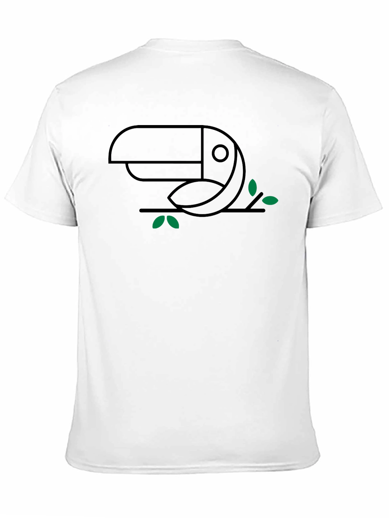 Toucan Graphic Tee - Minimalist Design