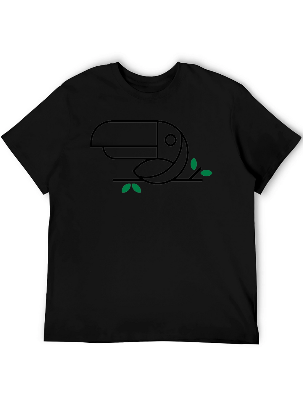Toucan Graphic Tee - Minimalist Design