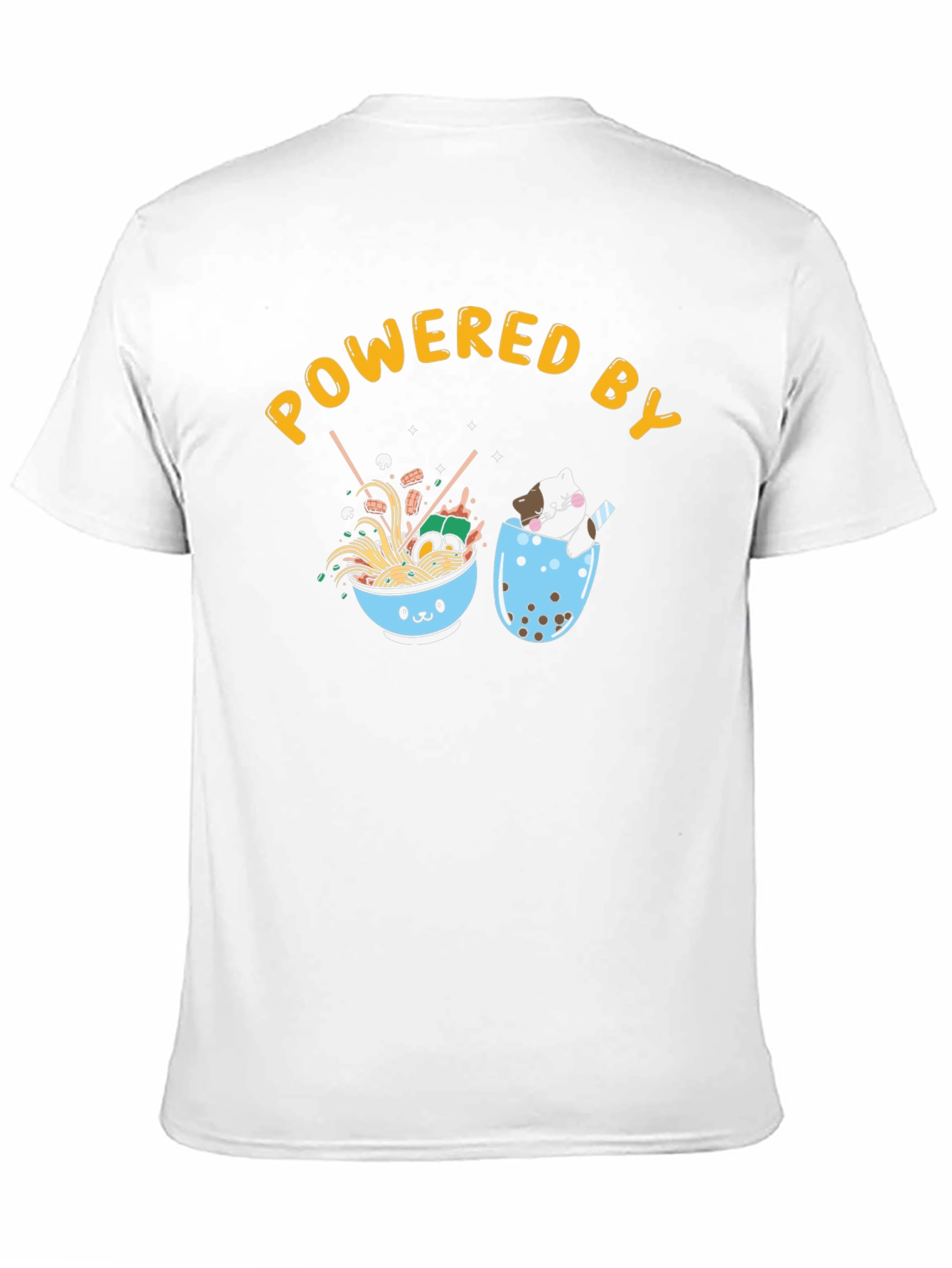 Powered By Ramen & Boba Tee