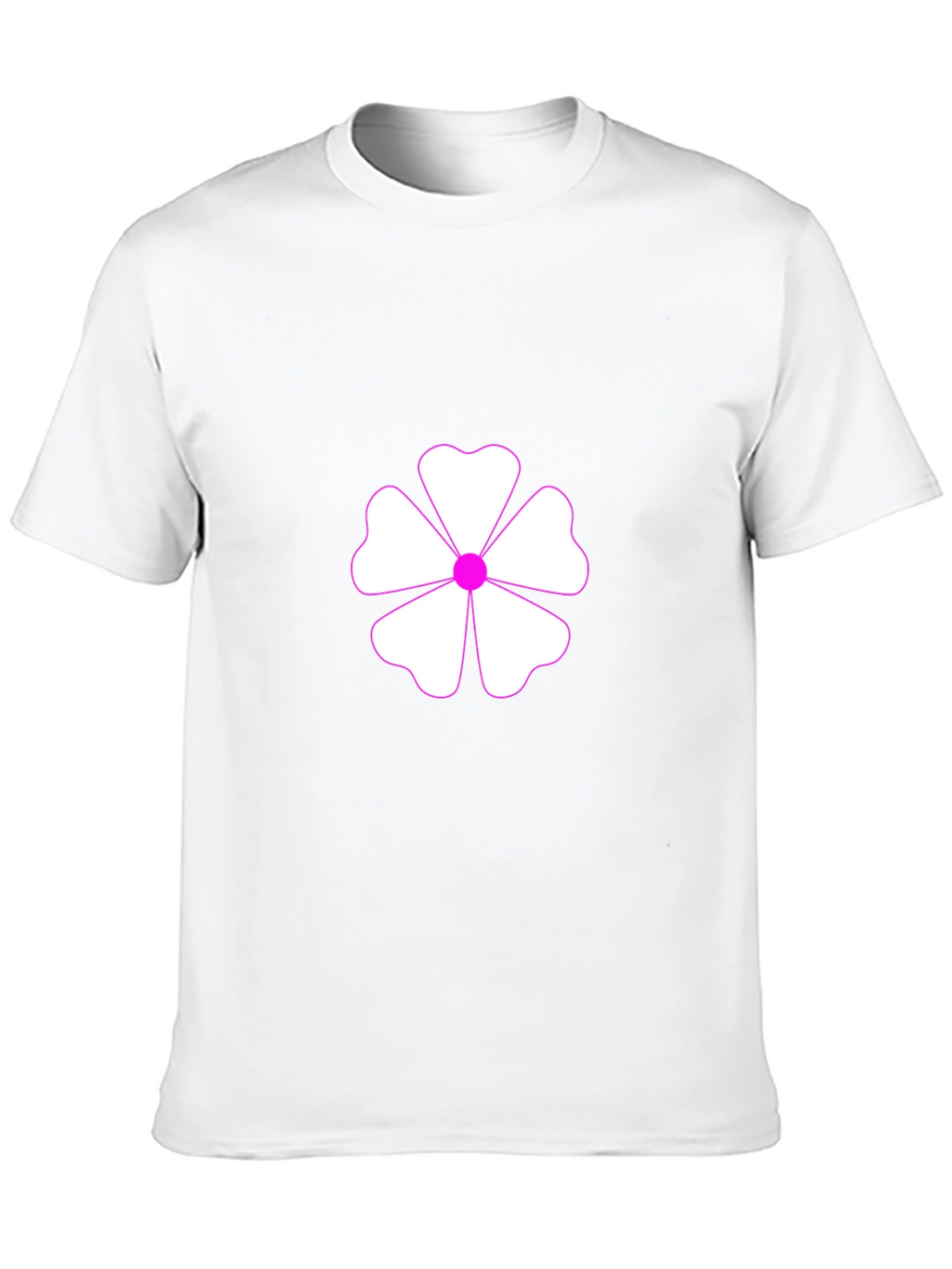 Floral Graphic Print Black T-Shirt