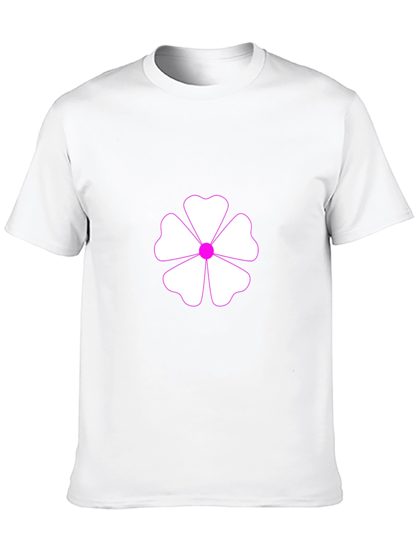 Floral Graphic Print Black T-Shirt