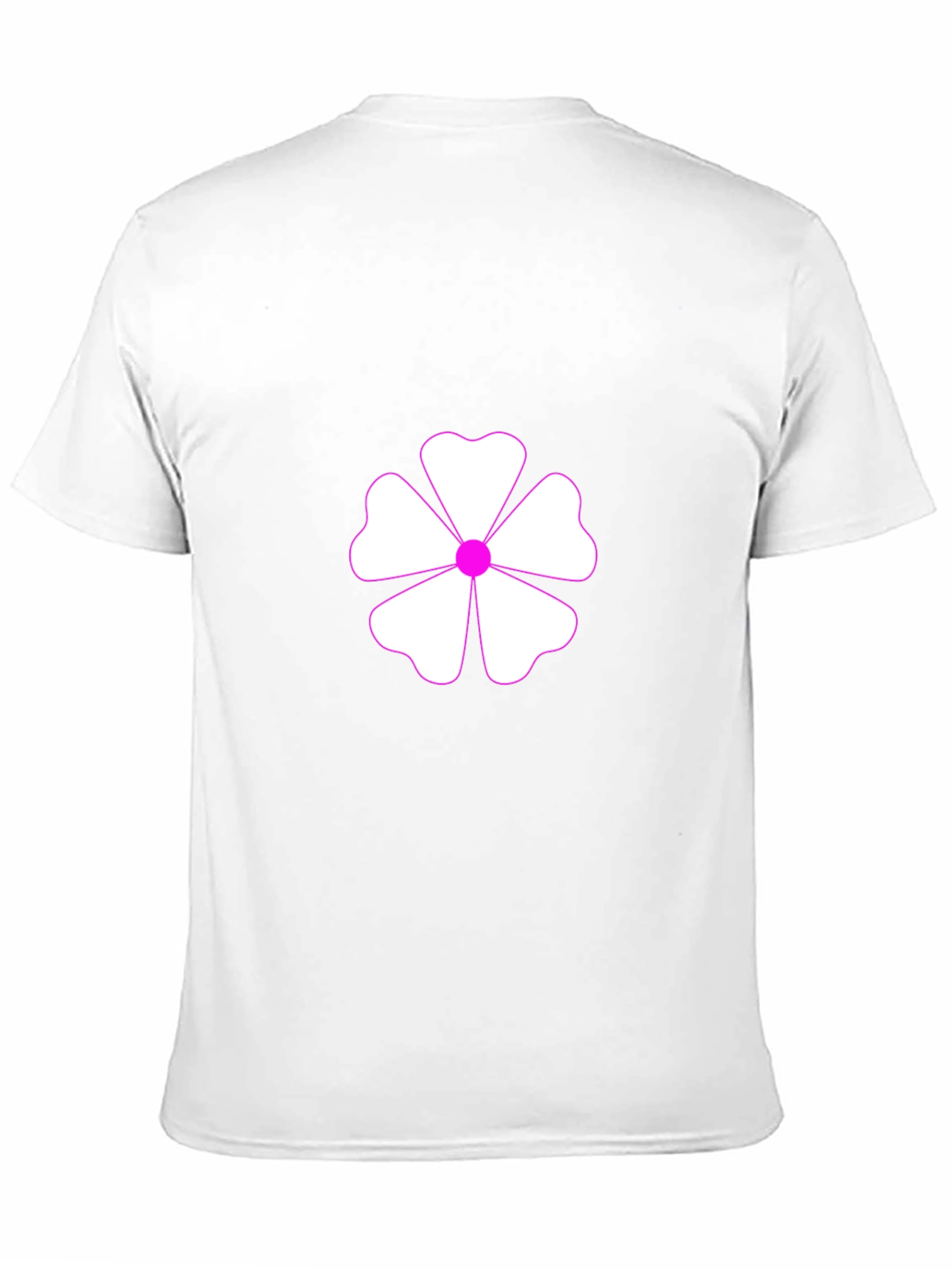 Floral Graphic Print Black T-Shirt