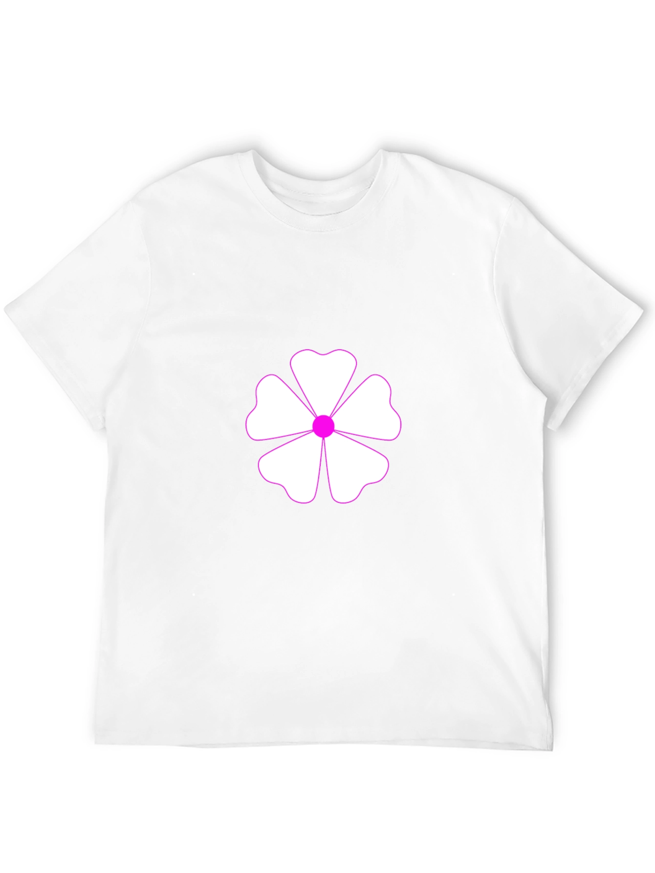 Floral Graphic Print Black T-Shirt