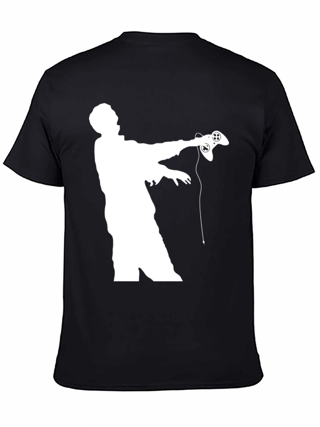 Zombie Gamer Black T-Shirt - Undead Gaming