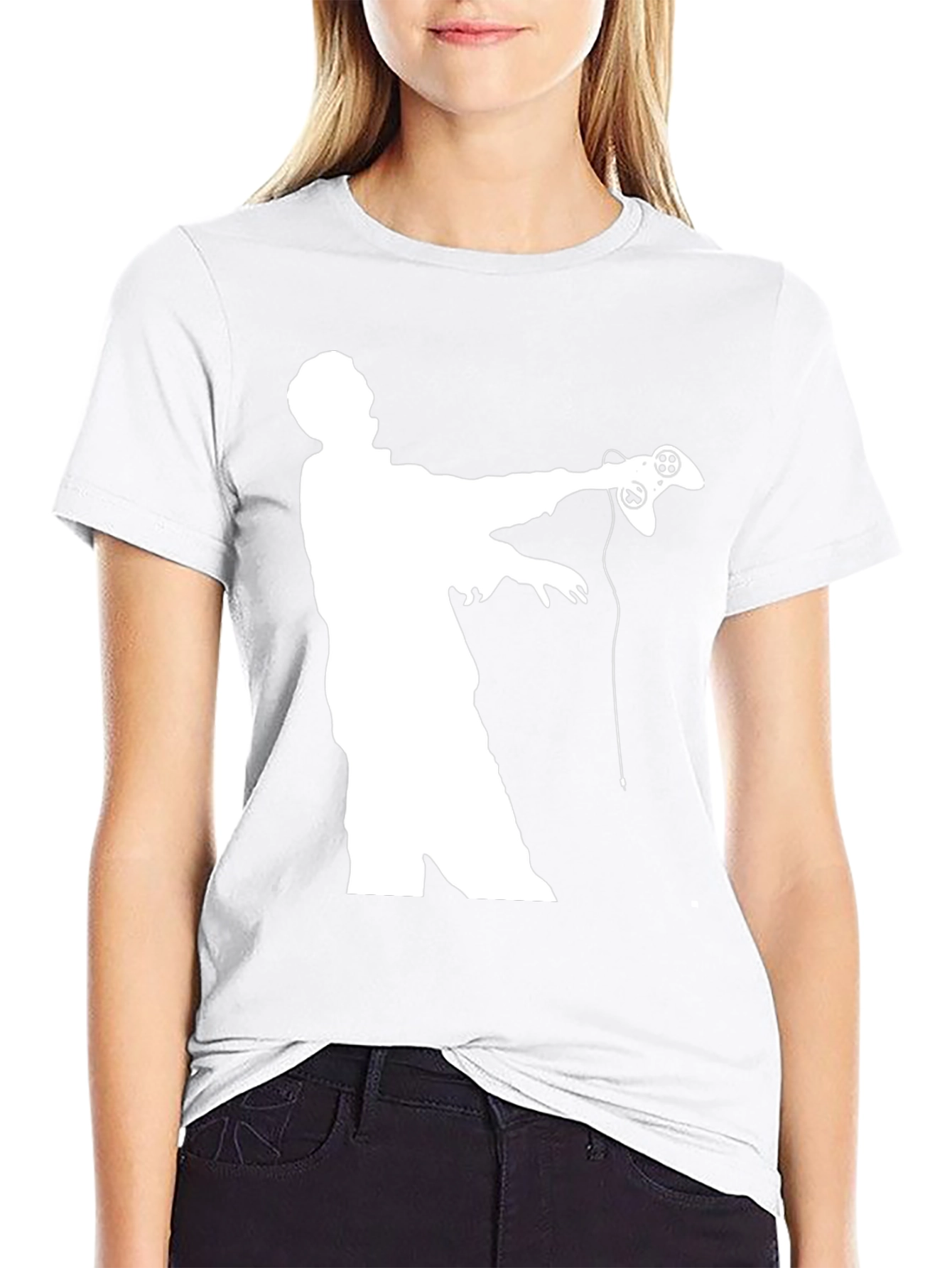 Zombie Gamer Black T-Shirt - Undead Gaming