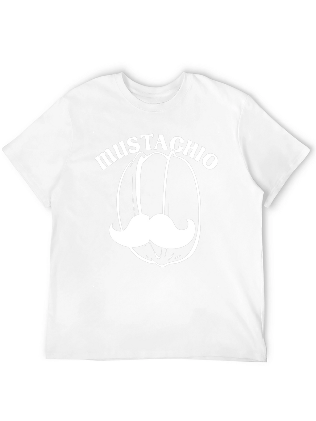 Mustachio Black T-Shirt