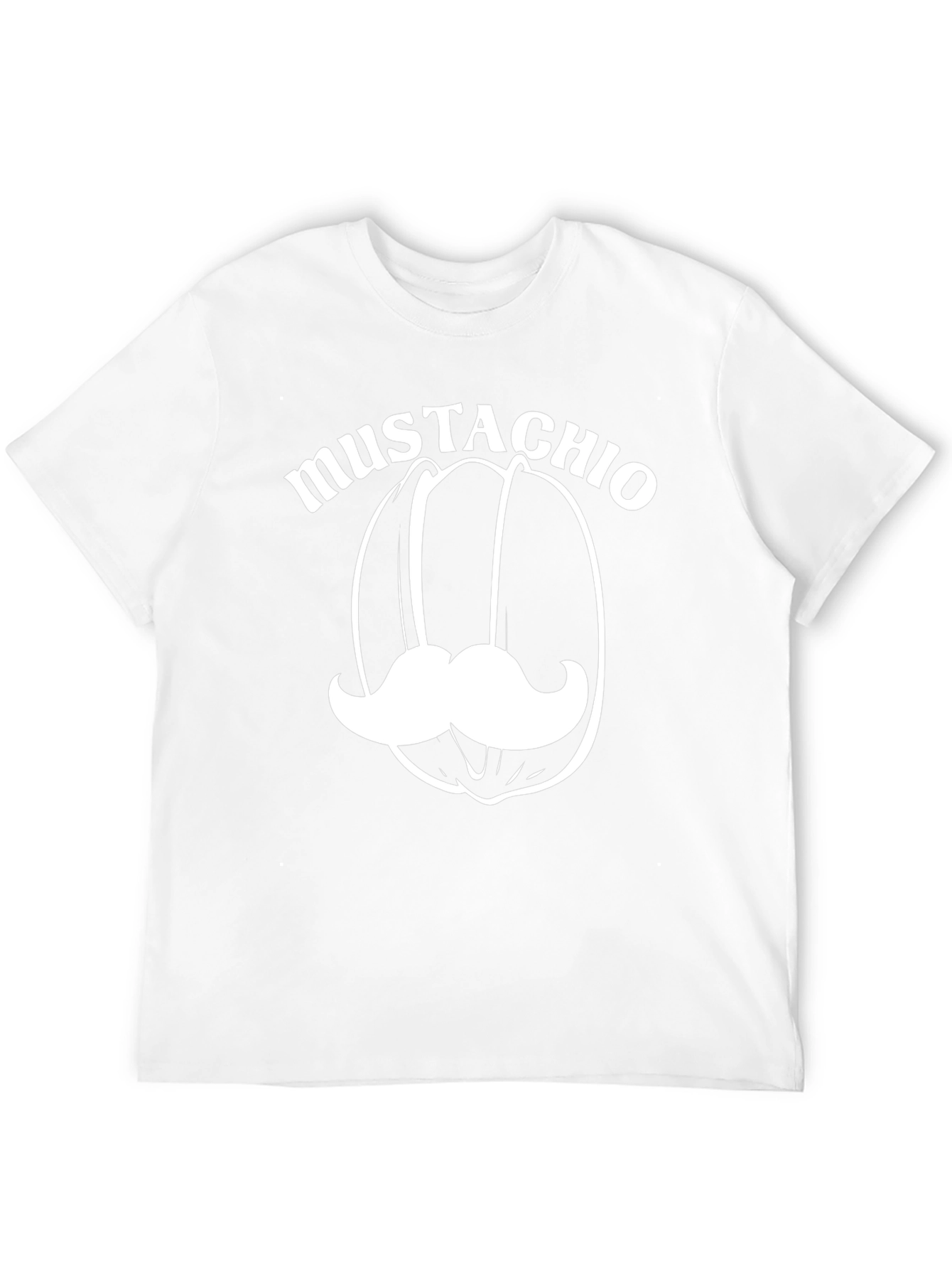 Mustachio Black T-Shirt