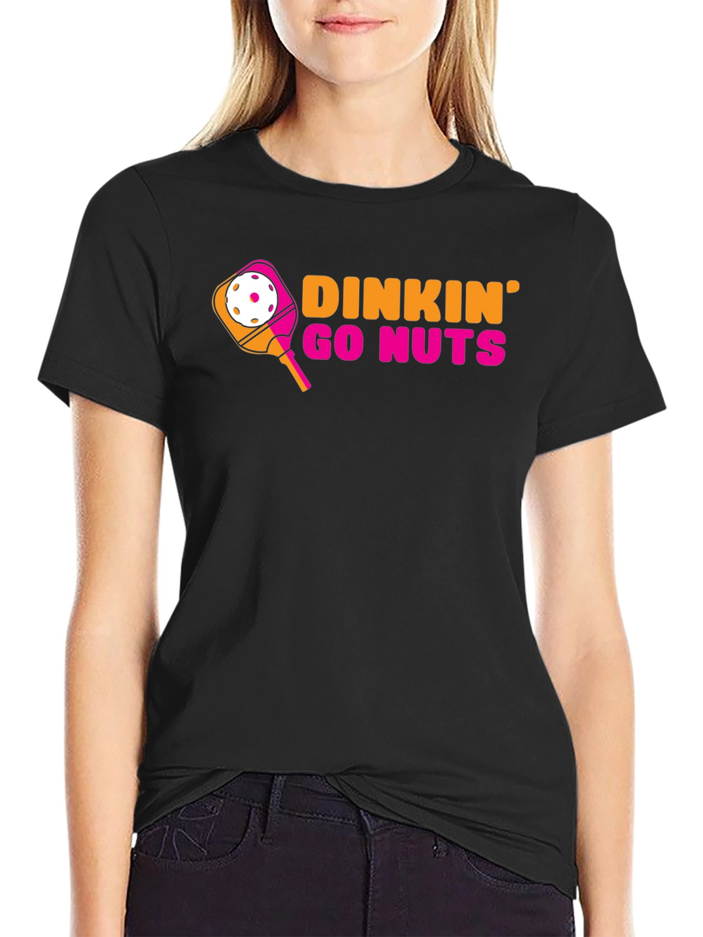 Dinkin Go Nuts Pickleball T-Shirt