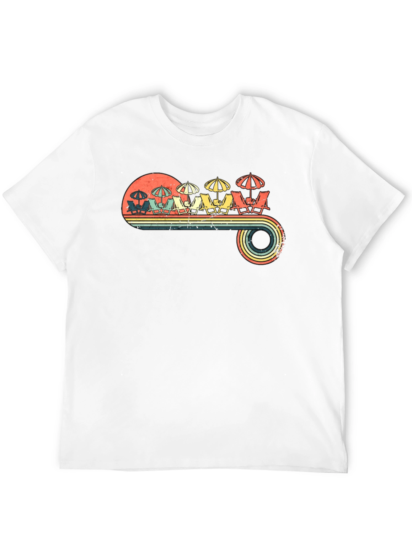 Retro Beach Scene Tee