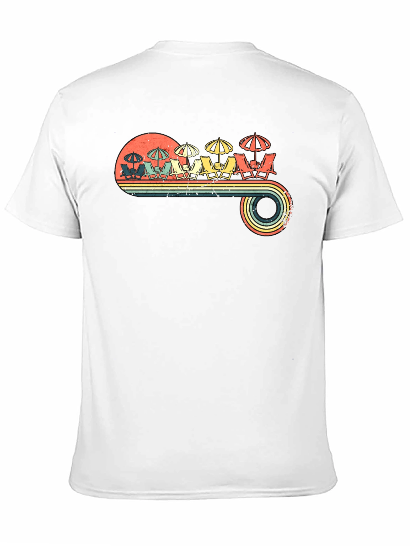 Retro Beach Scene Tee