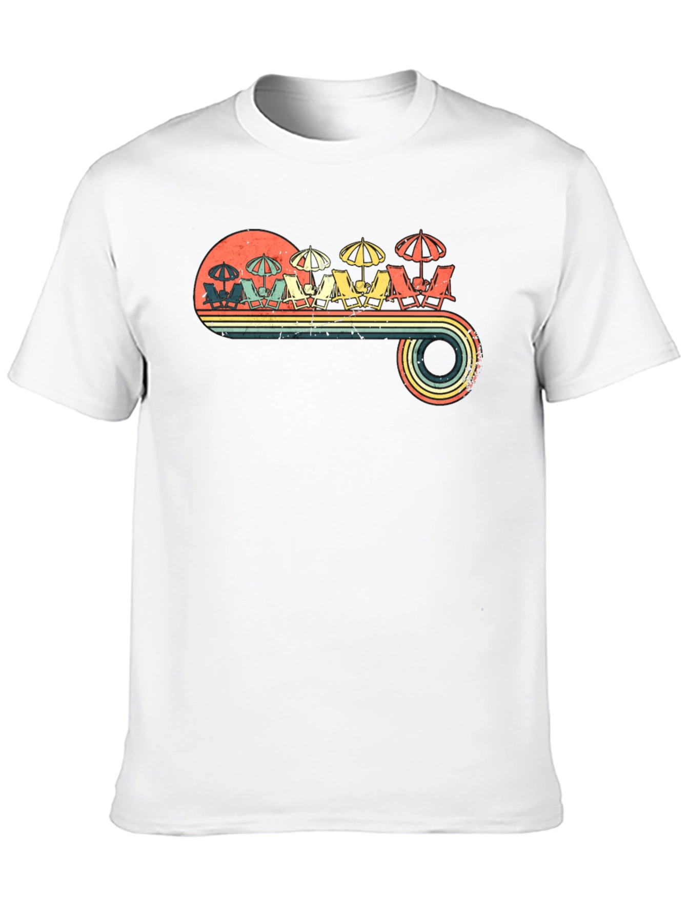 Retro Beach Scene Tee