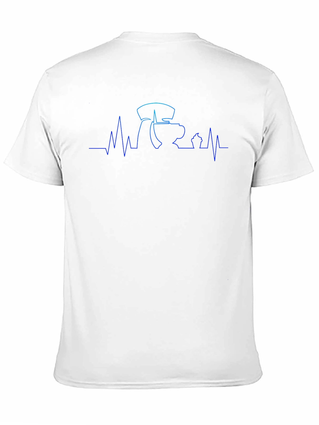 Coffee Lovers ECG Black T-Shirt