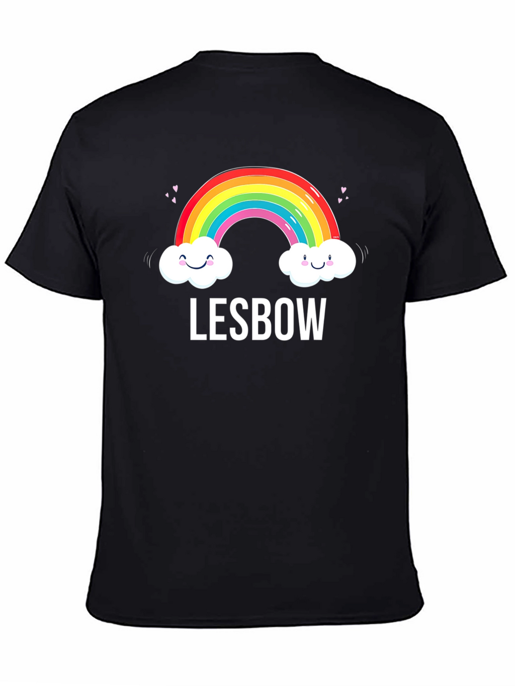 Lesbow Rainbow Pride Graphic Tee