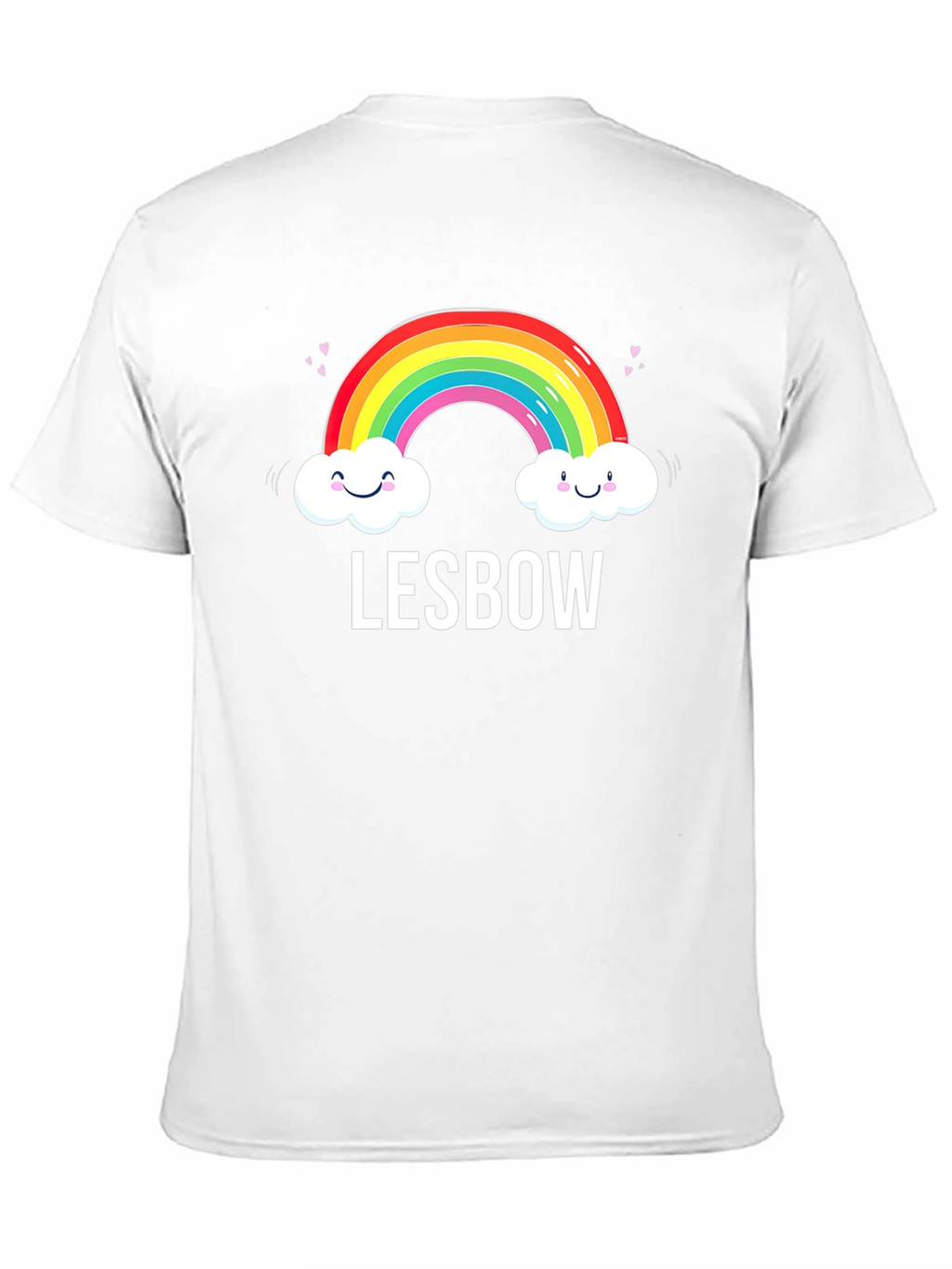 Lesbow Rainbow Pride Graphic Tee