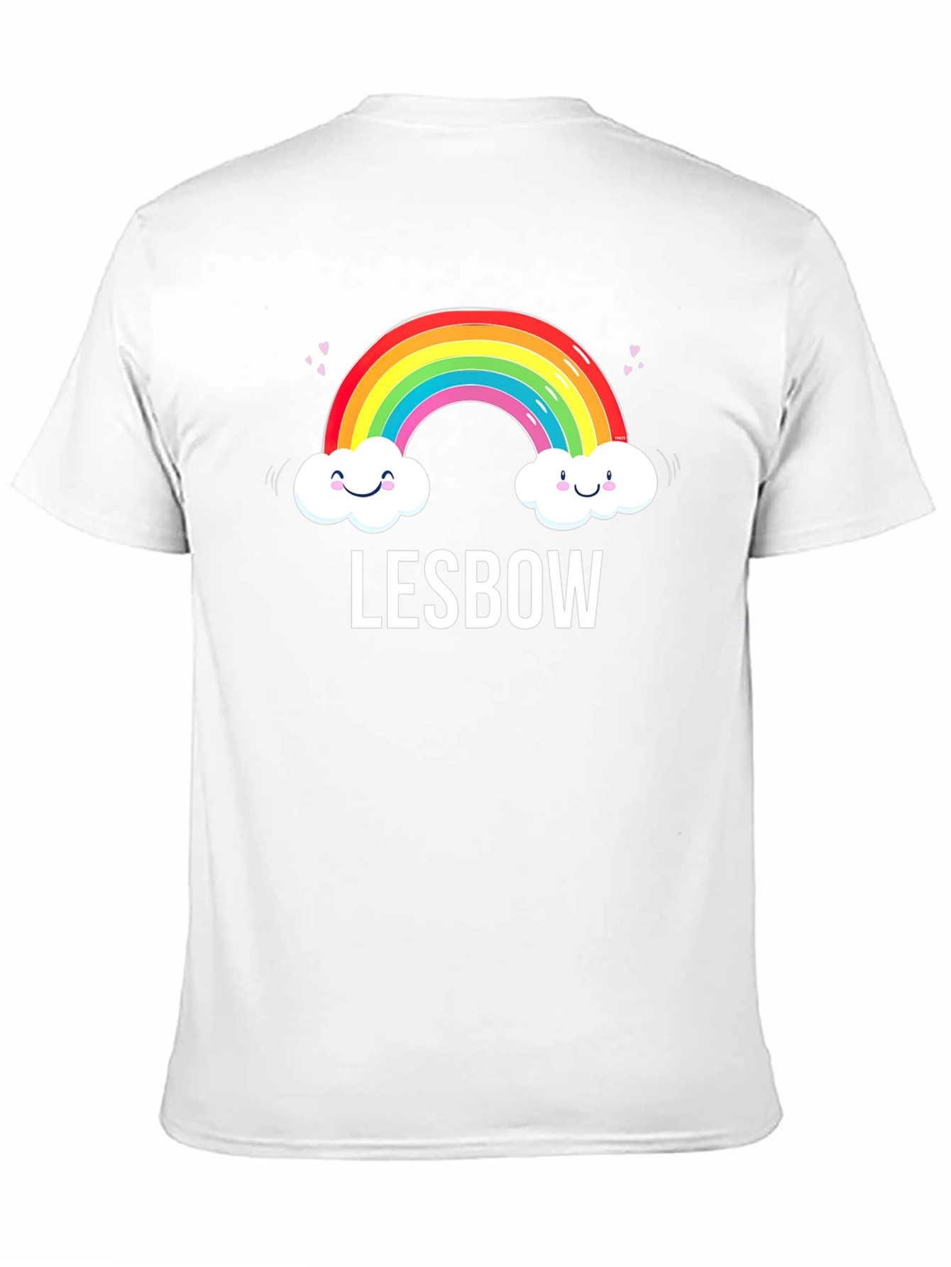 Lesbow Rainbow Pride Graphic Tee