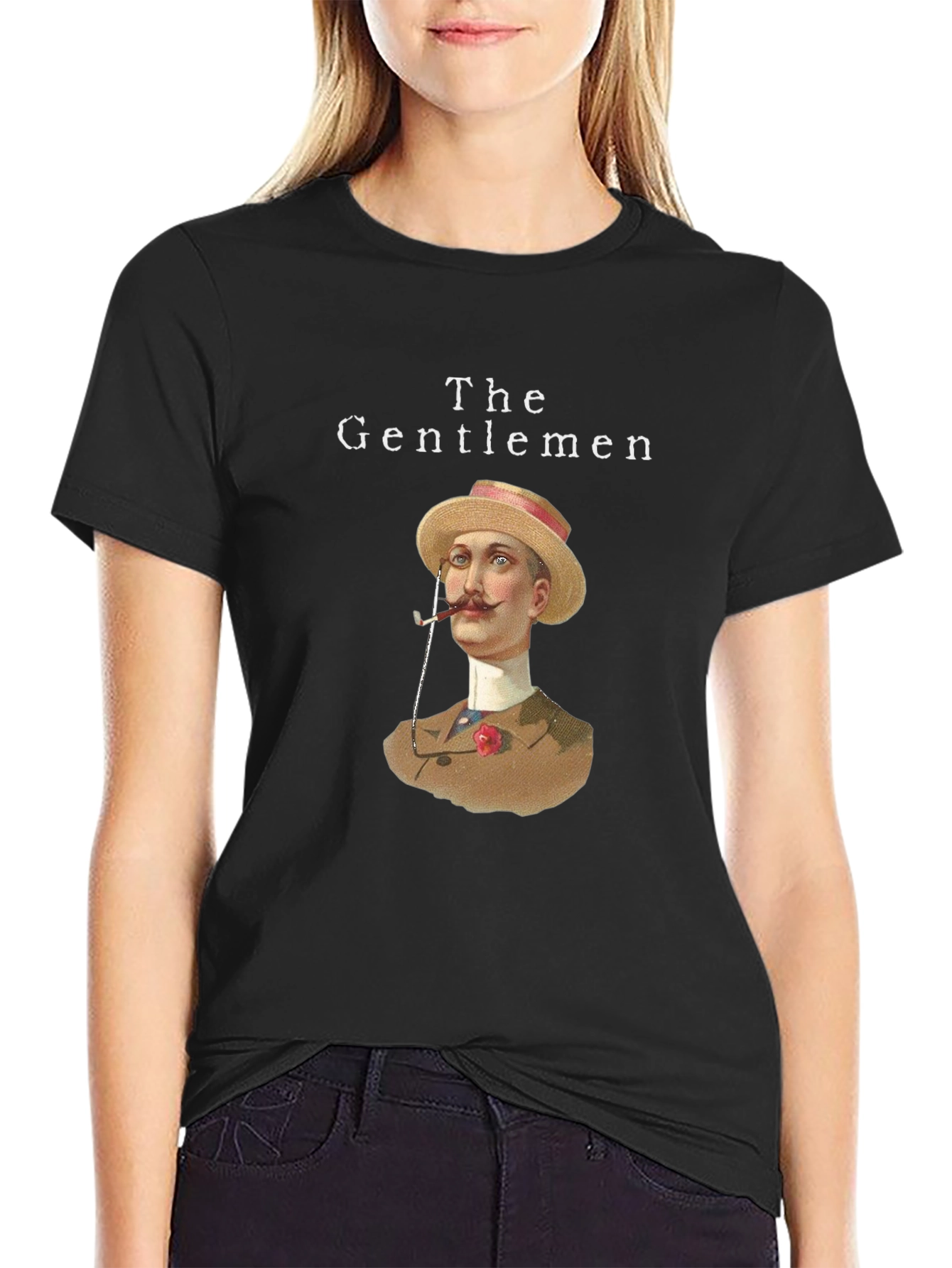 The Gentlemen Graphic T-Shirt - Vintage Style