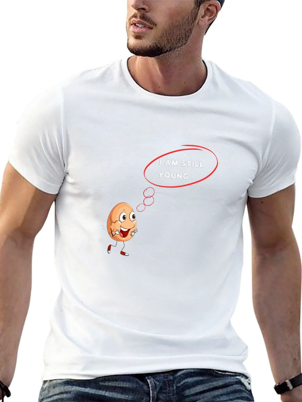 Humorous I Am Still Young Graphic T-Shirt