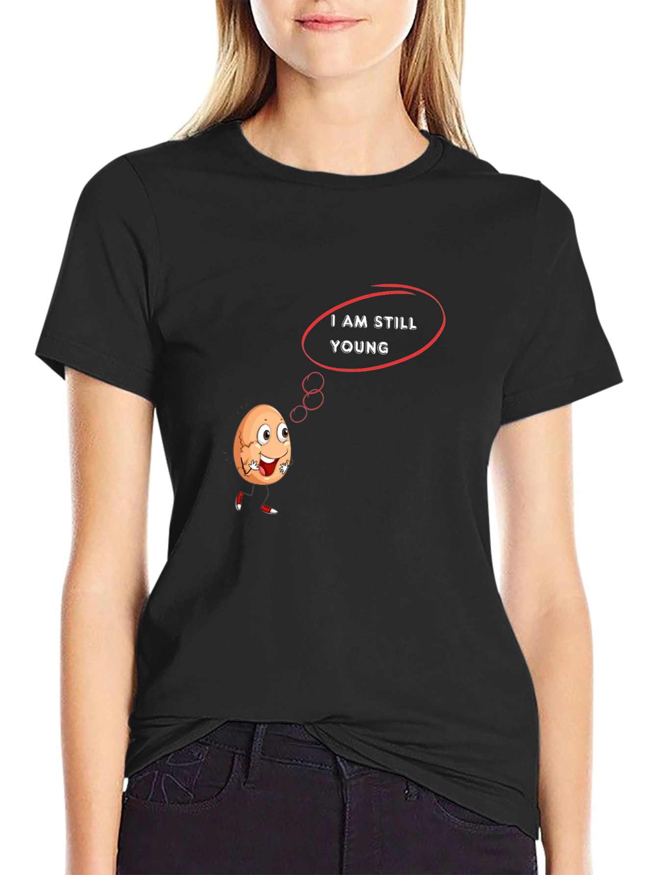 Humorous I Am Still Young Graphic T-Shirt