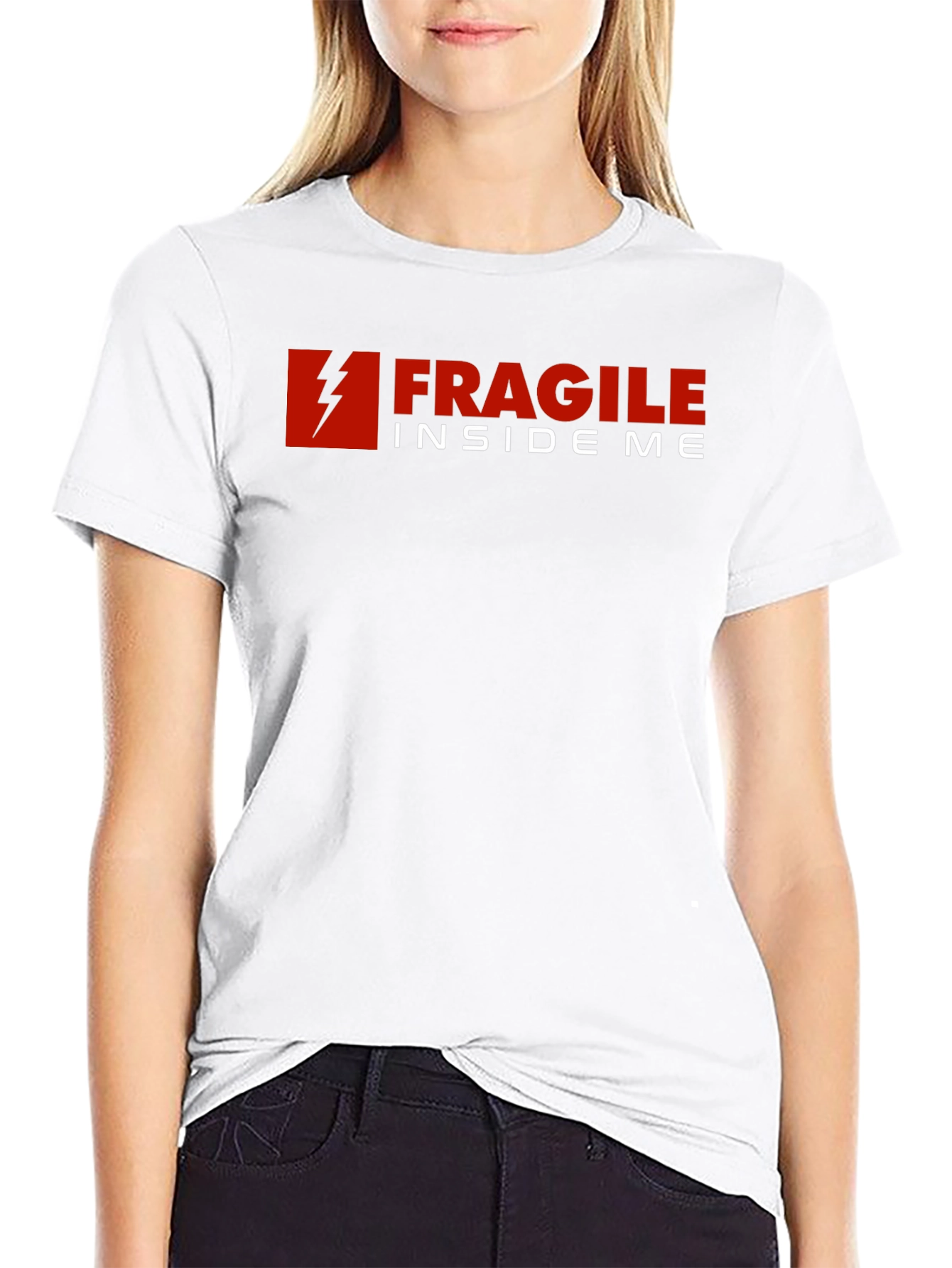 Fragile Inside Me Graphic T-Shirt - Soft Cotton Blend