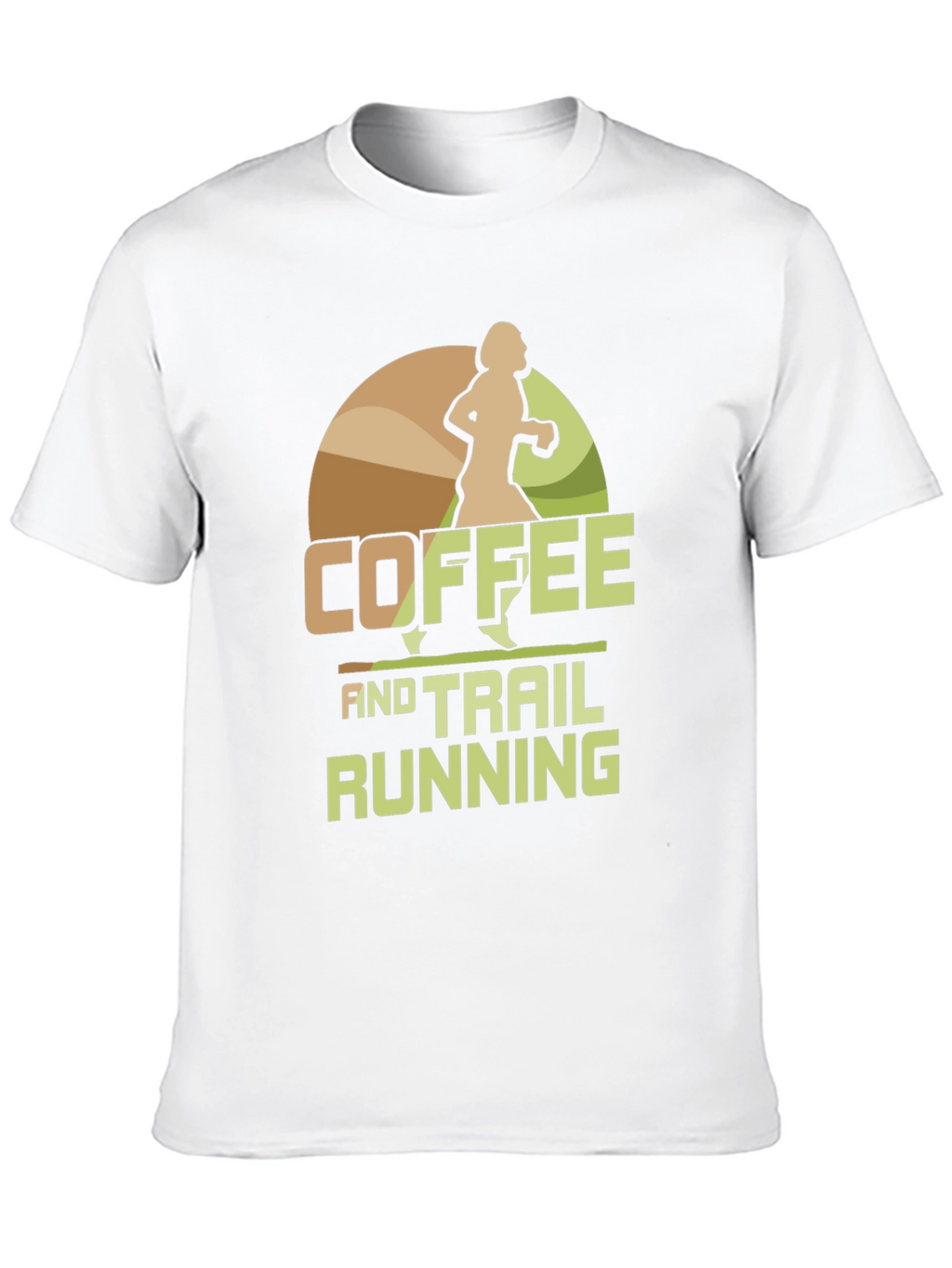 Coffee and Trail Running Graphic Tee