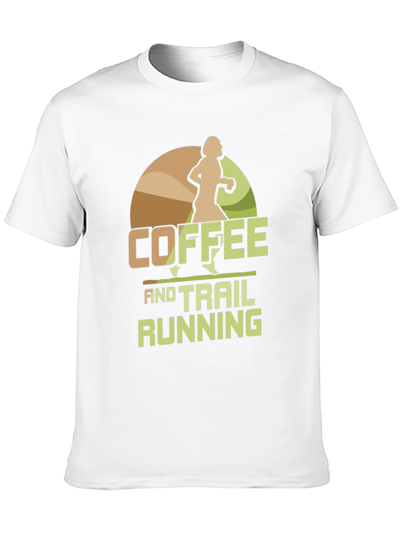 Coffee and Trail Running Graphic Tee