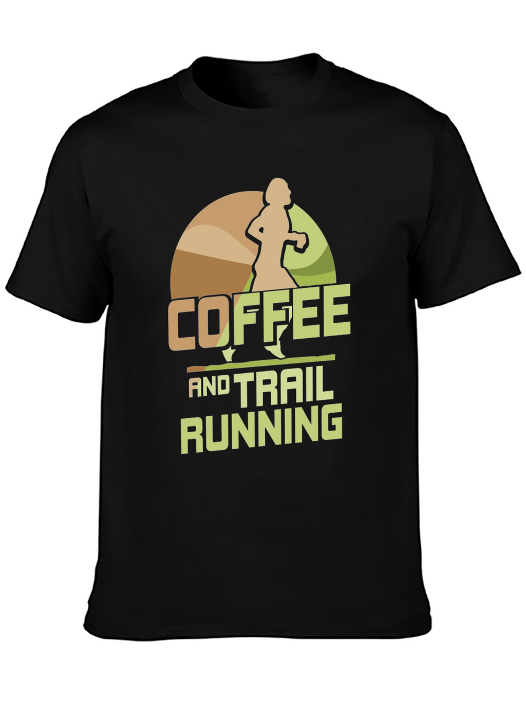 Coffee and Trail Running Graphic Tee