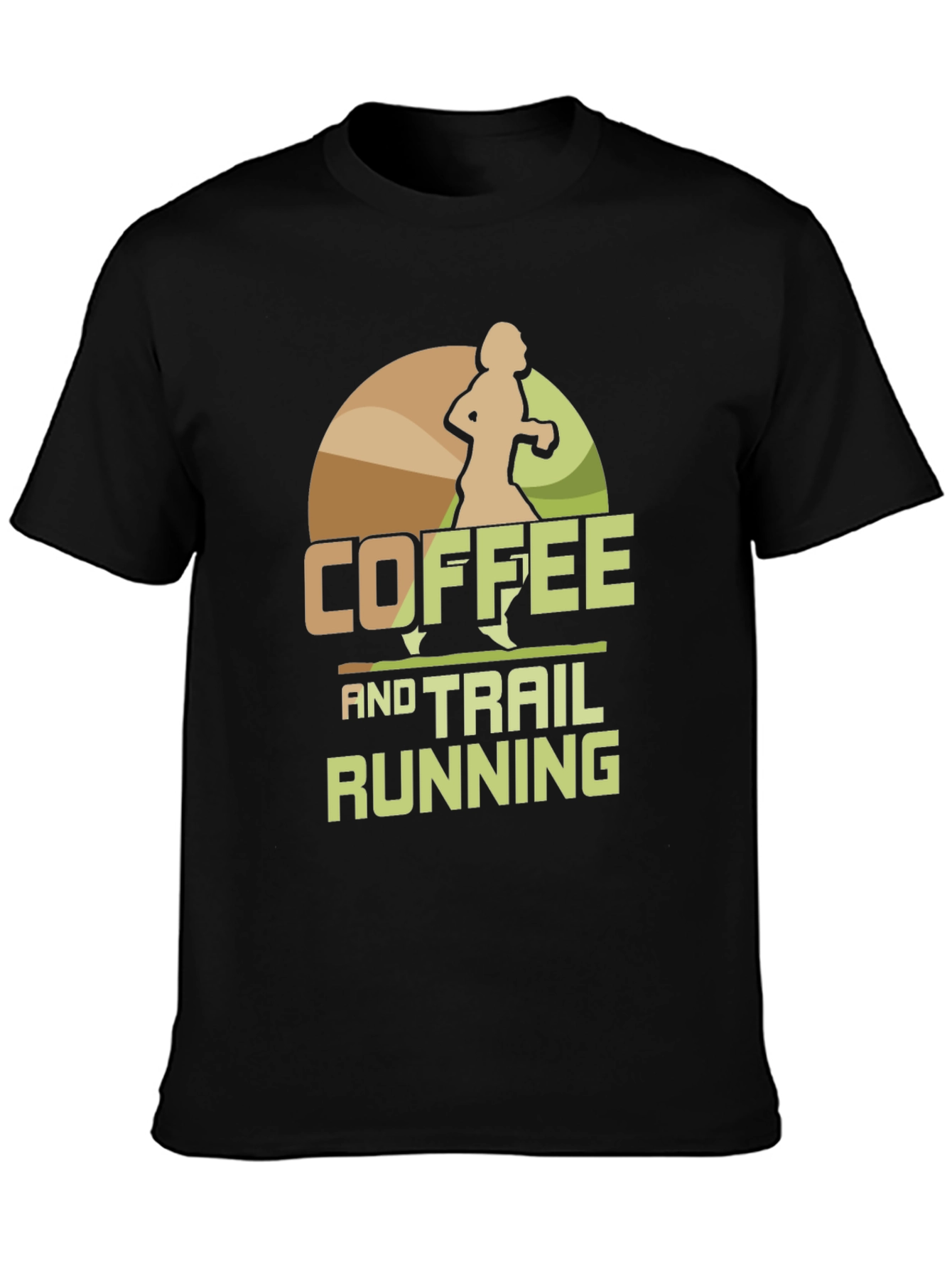Coffee and Trail Running Graphic Tee
