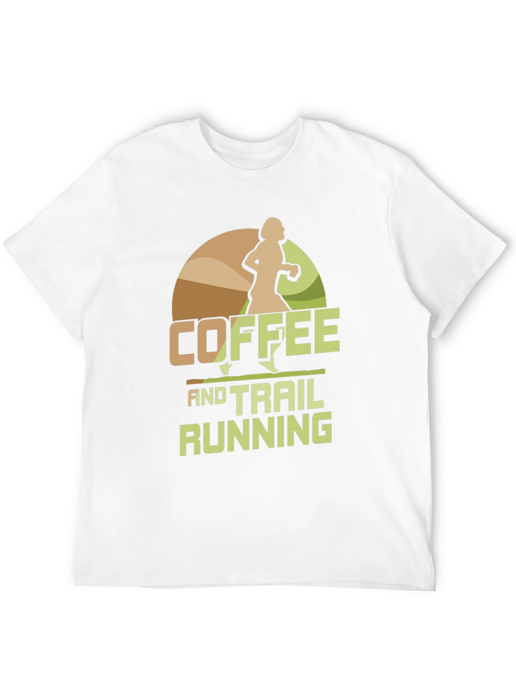 Coffee and Trail Running Graphic Tee